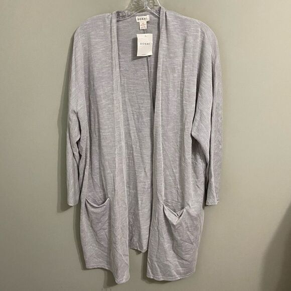 𝅺NEW Donni Sandwash Ribbed Open Cardigan - Picture 4 of 8
